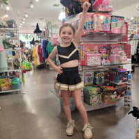 Vive La Fete - Girls Sleeveless Cheerleader Set