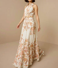 Hemant & Nandita - Long Shirt Dress With Buckle Belt