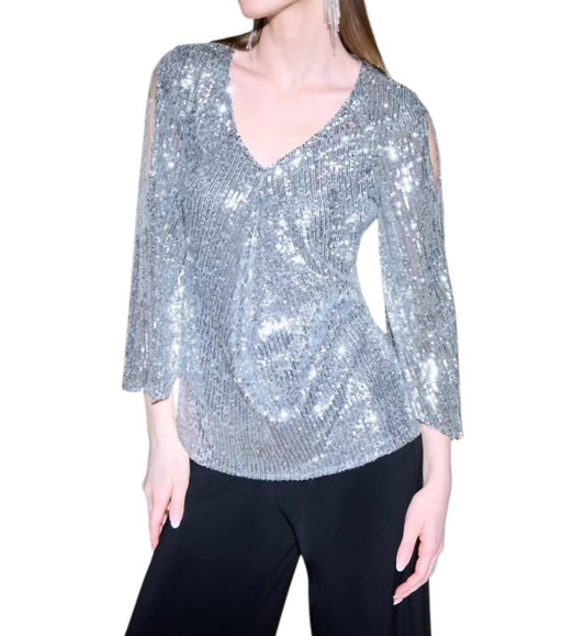 Joseph Ribkoff - SPARKLE TOP