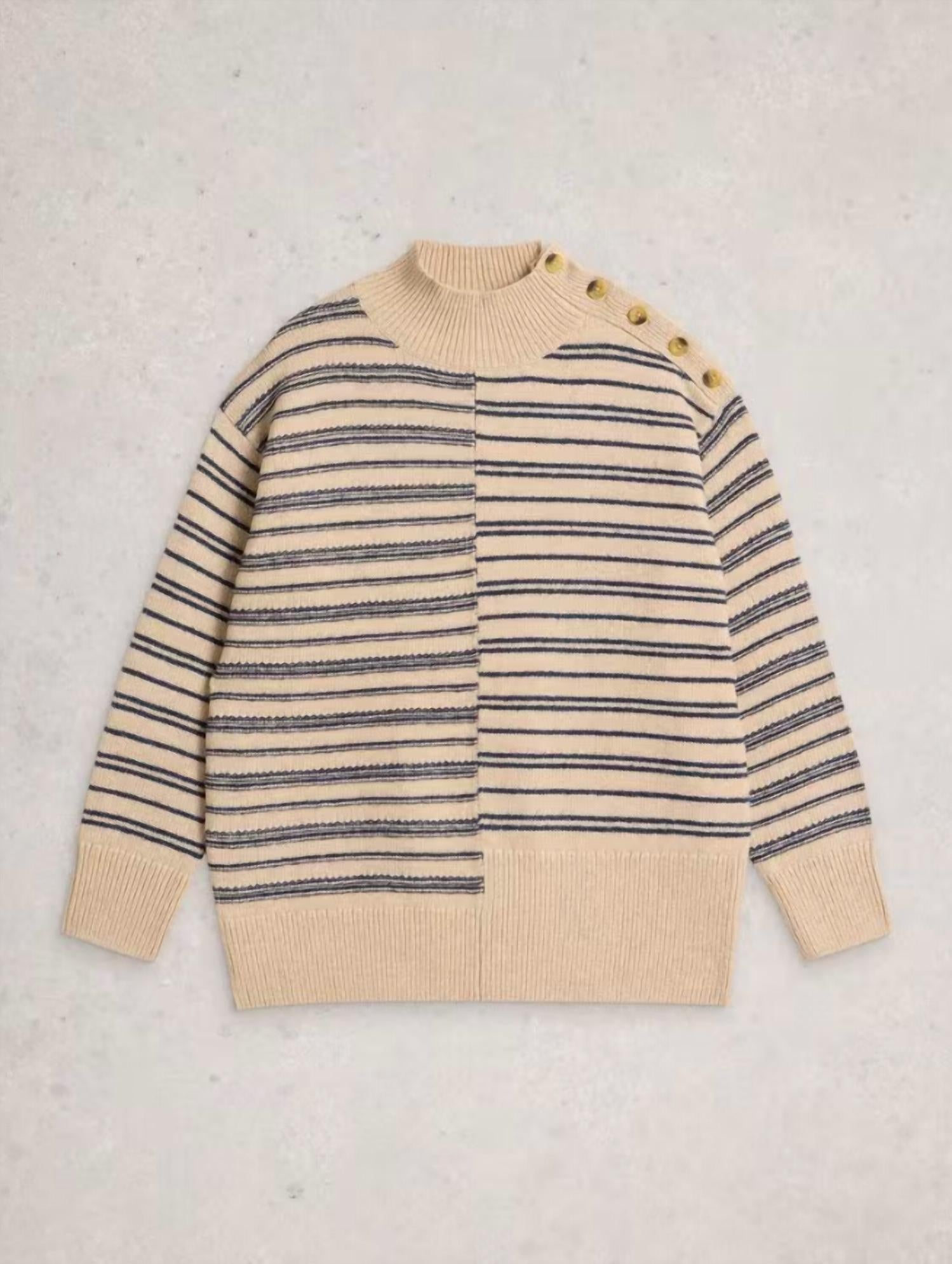 White Stuff - Mix Stripe Sweater