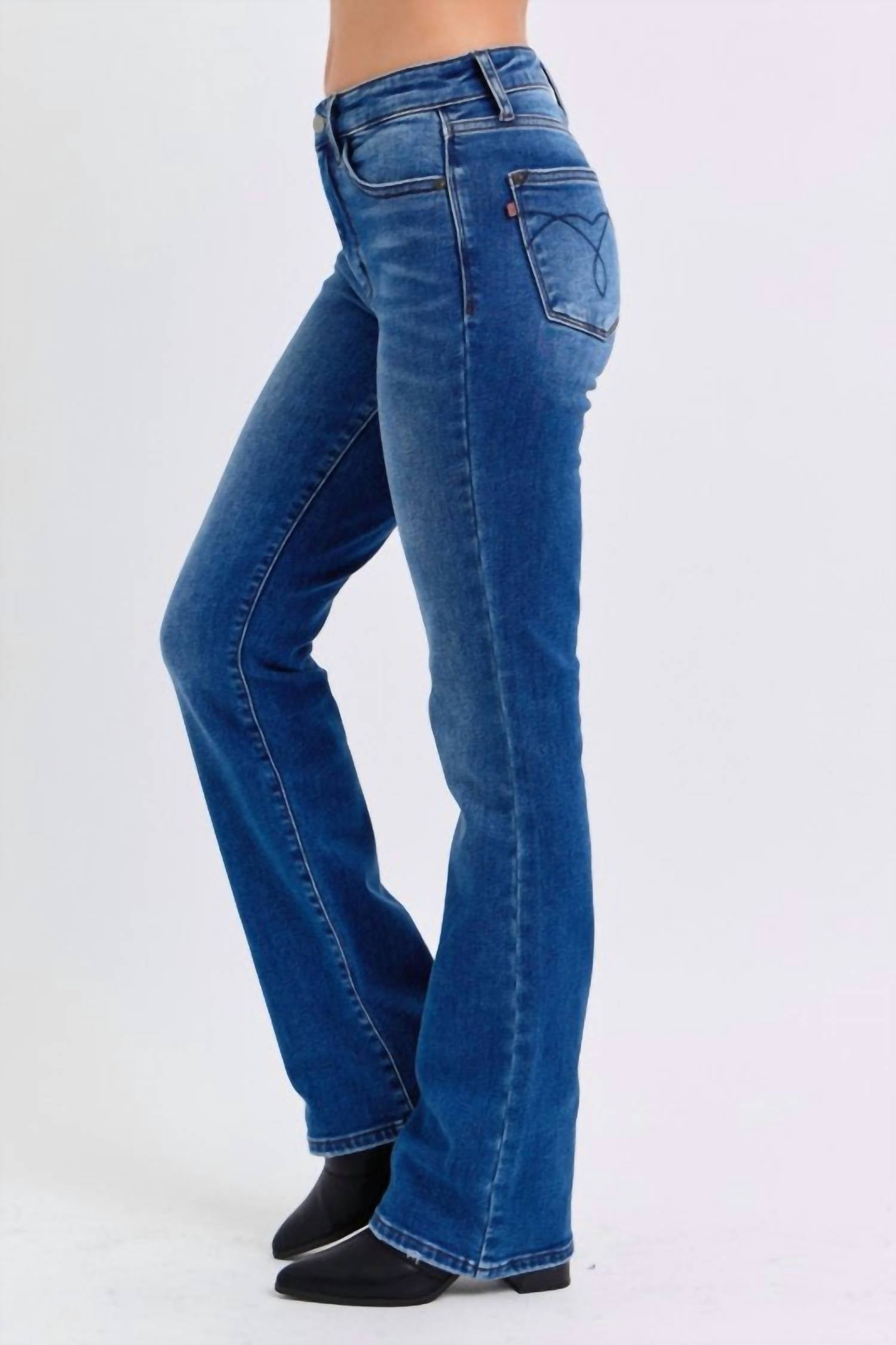 Judy Blue - Adele Thermal Bootcut Jeans