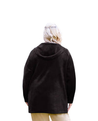 On The Plus Side - Lyddie Hooded Zip Up Fleece Jacket - Plus Size