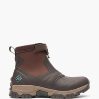 MUCK Men's Apex Mid Zip Boot in dark brown - men's boots