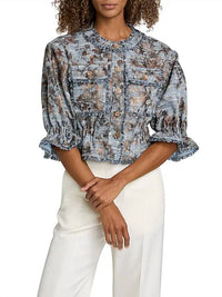 Cinq A Sept - Jaxie Tweed Elbow Sleeve Jacket