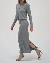 Lna - Soph Column Skirt