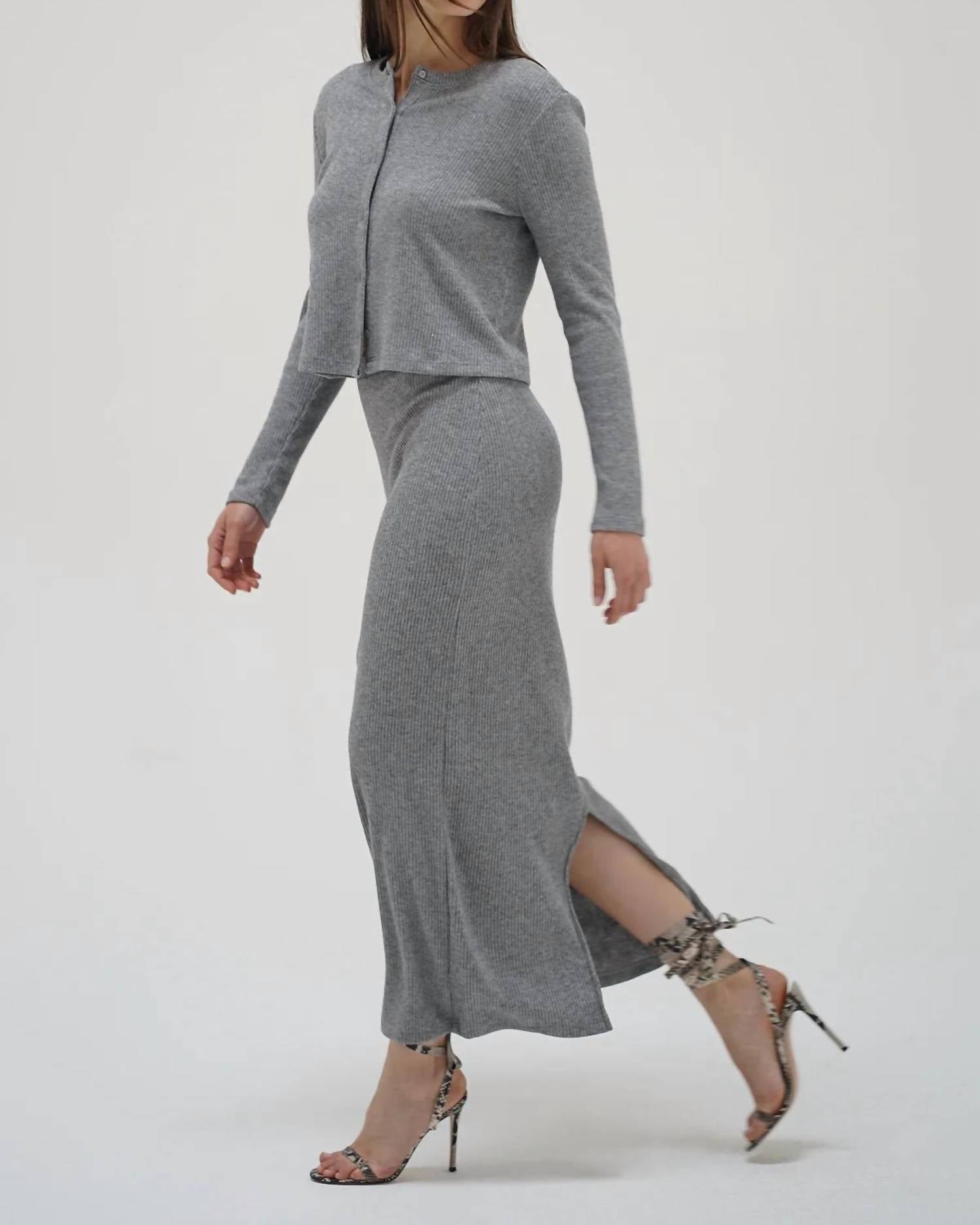 Lna - Soph Column Skirt