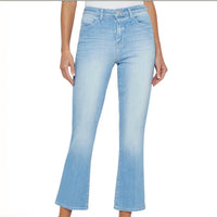 L'Agence - Tati High Rise Crop Micro Boot Jeans