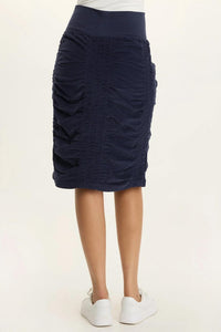 Xcvi - Stretch Cord Midi Trace Skirt