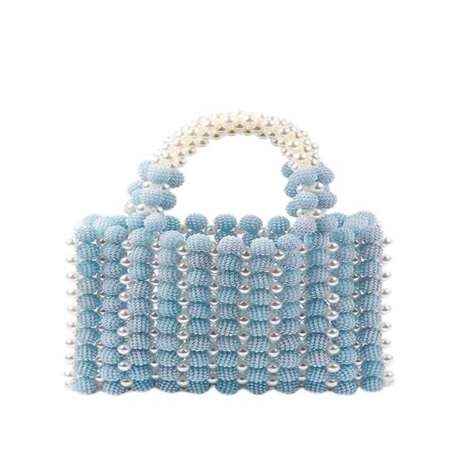 Gemelli - Women's Belle Beaded Pearl Handbag