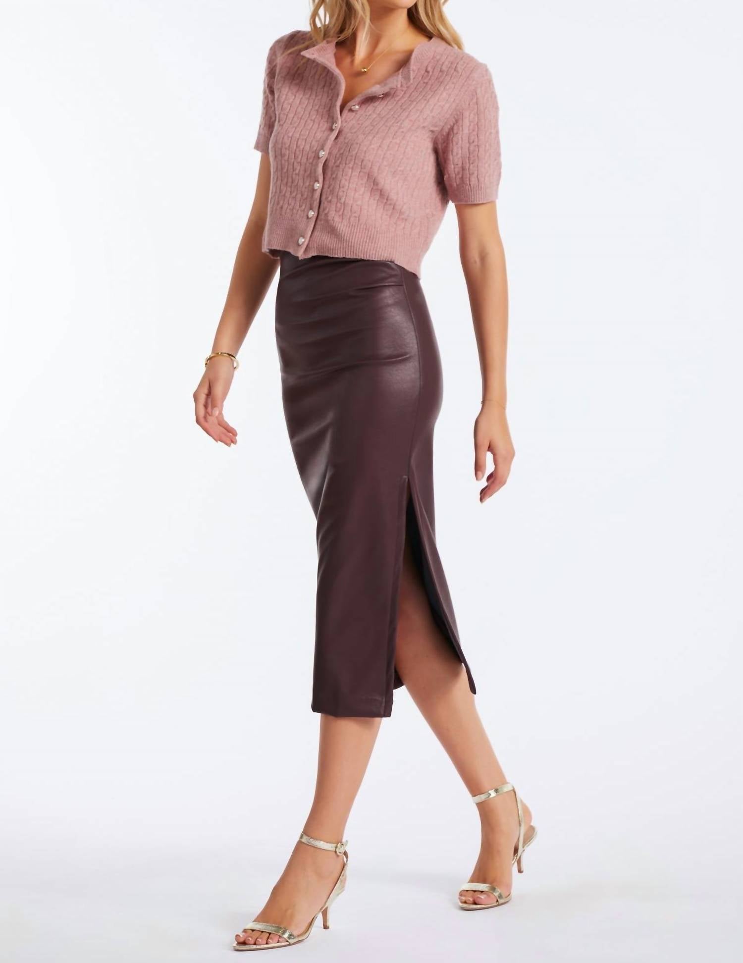 Bishop + Young - E'toile Cable Cardigan Top