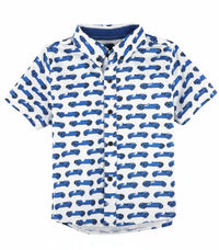Andy & Evan - Kids Race Car Button-down Shirt