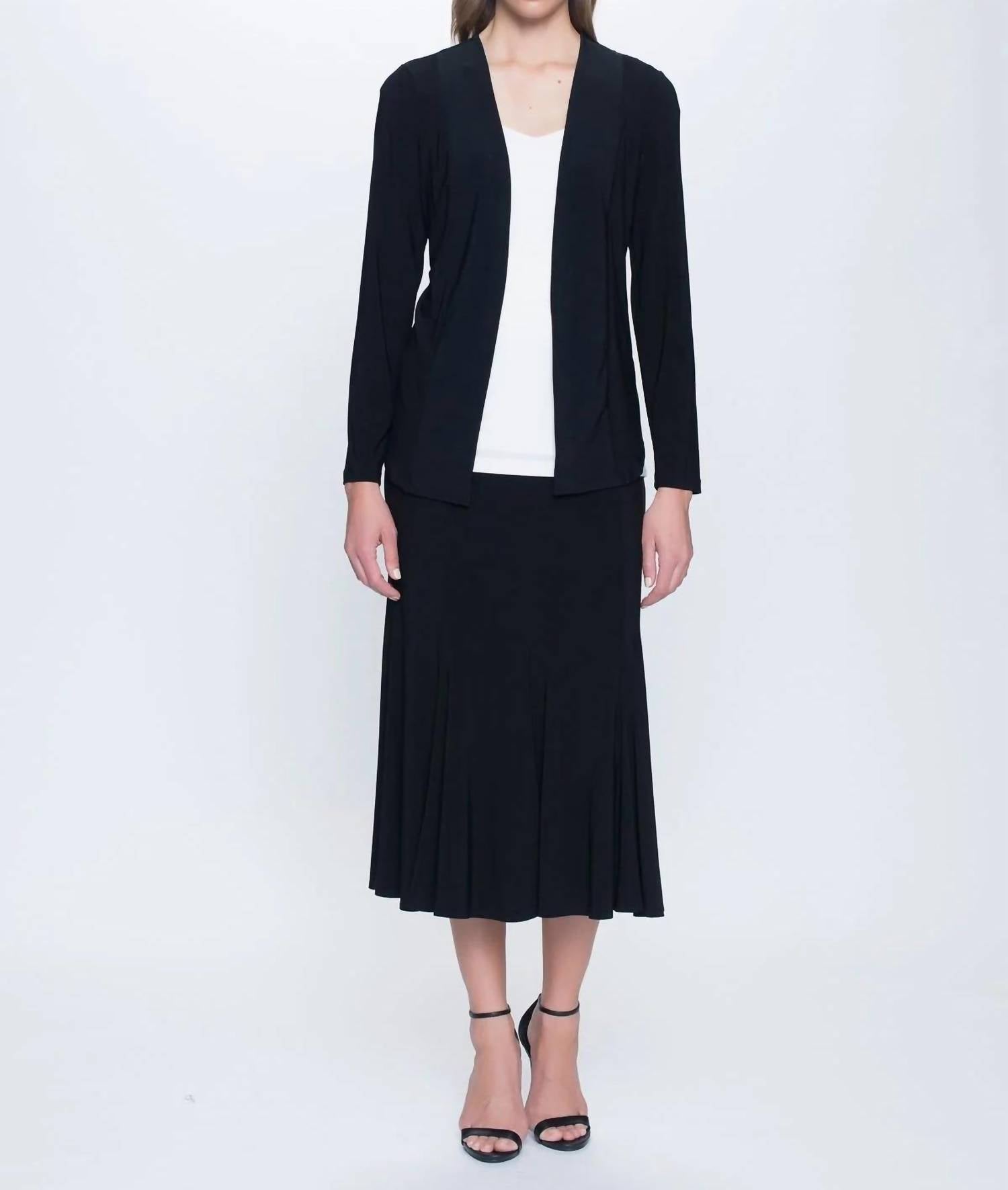 Picadilly - Long Open Front Jacket