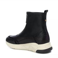 Xti - Women's Carmela Leather Casual Booties