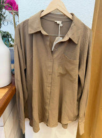 Hem & Thread - Women's Slinky Button Up Top