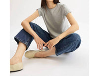 Arlo Mott Willow Short Sleeve Tee in heather grey 1 - women's t-shirt