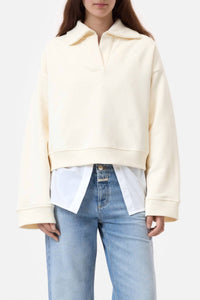 Closed - Open Polo Sweatshirt