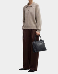 Cordera - Merino Wool Polo Sweater