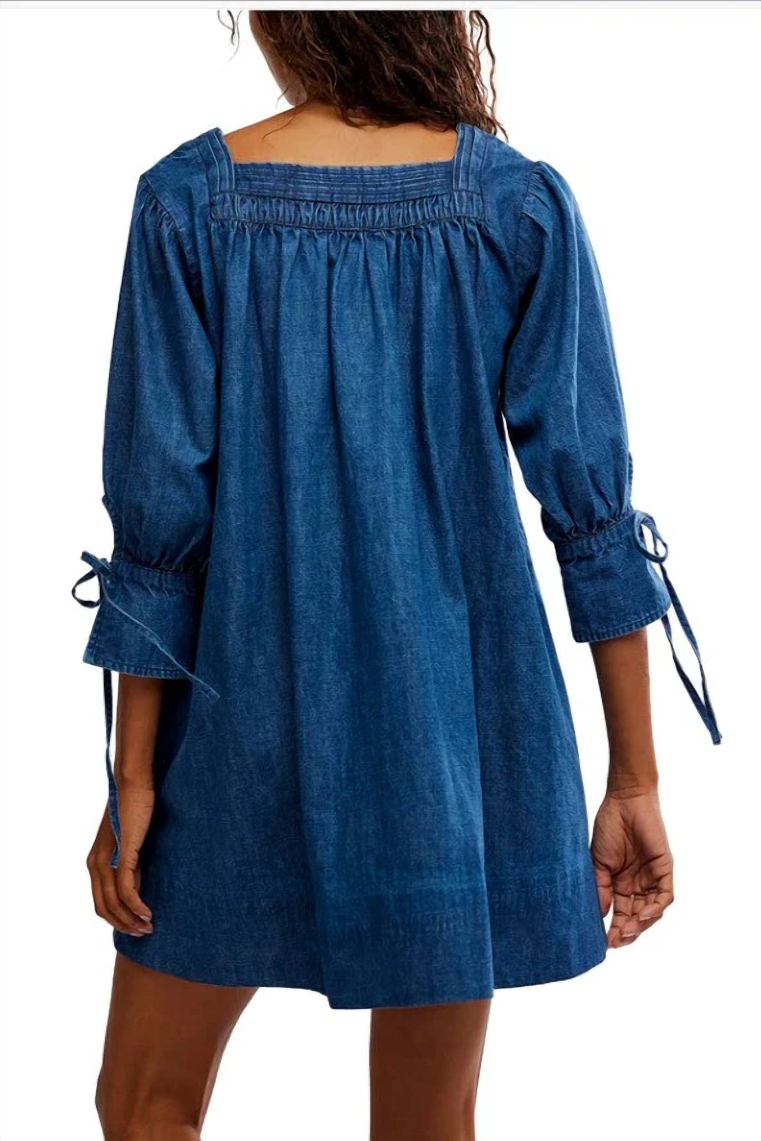 Free People - Sonora Denim Mini Dress