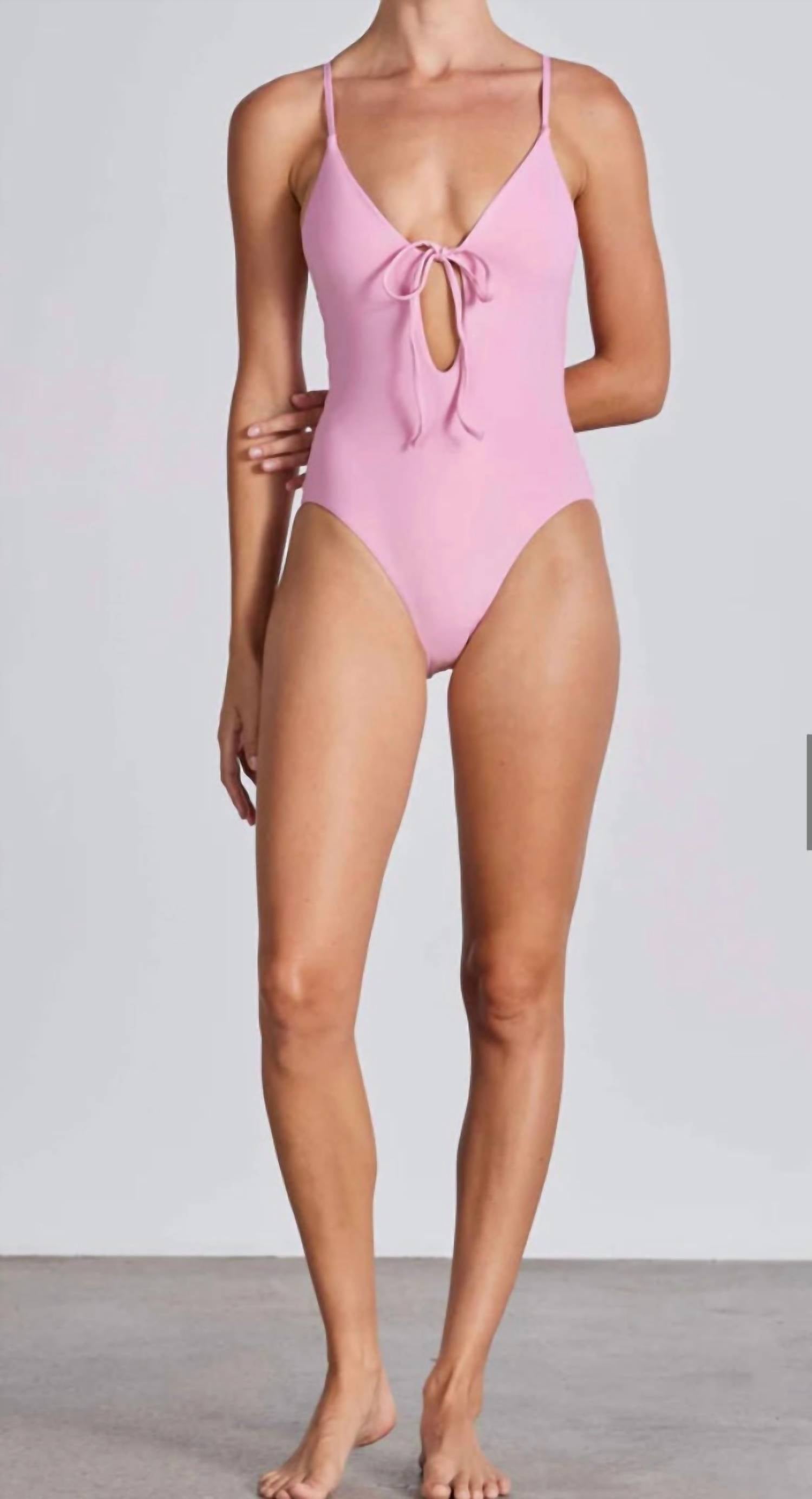 BONDI BORN Talitha One Piece in sprinkle - women's swimwear