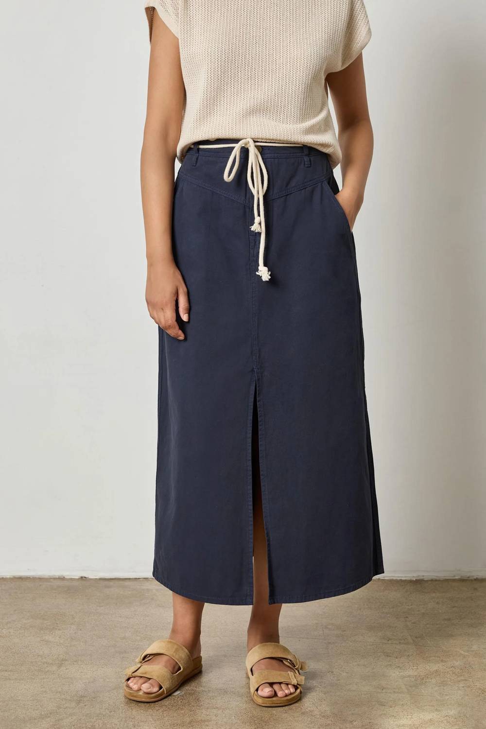 Lilla P - Yoke Waist Skirt
