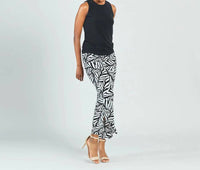Clara Sun Woo - Palm Print Ankle Pant