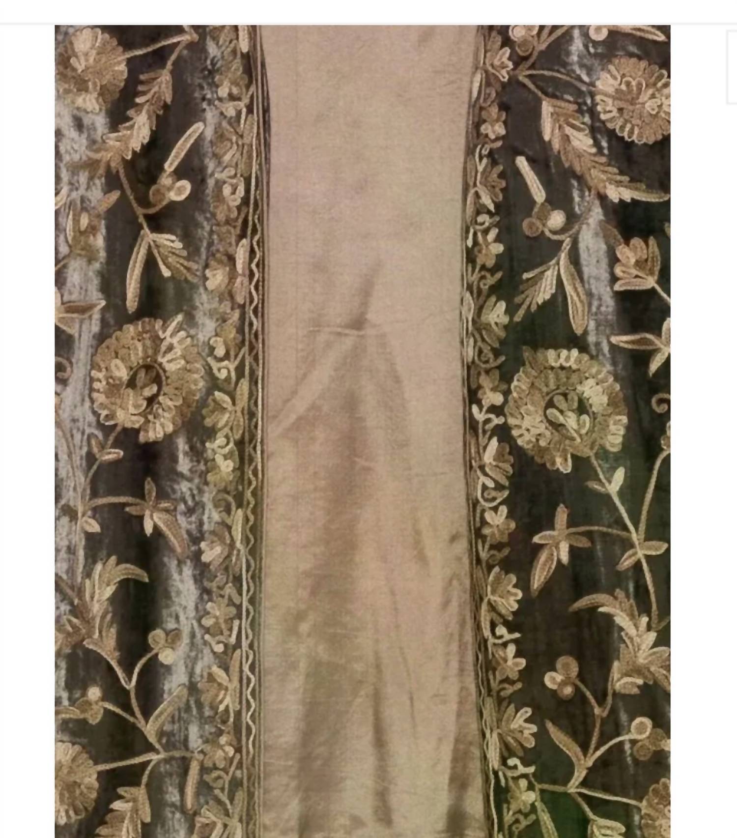 Seventy - Embroidered Velvet Coat