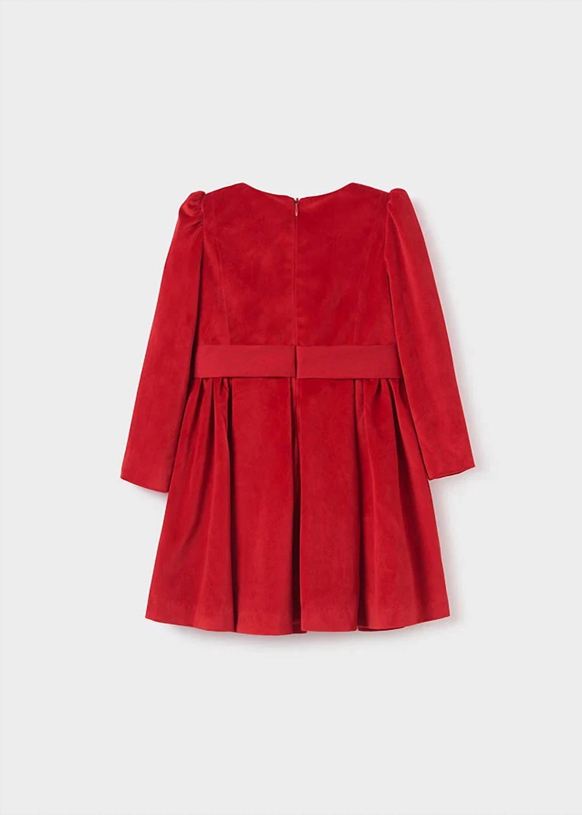 Abel & Lula - Girls Flowered Velvet Dress