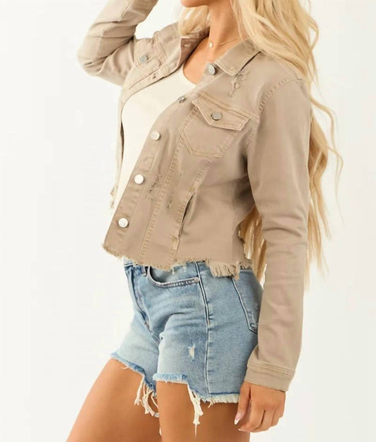 Risen - Maryn Distressed Denim Vest