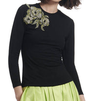 Emily Shalant - Bead Rasette Sweater
