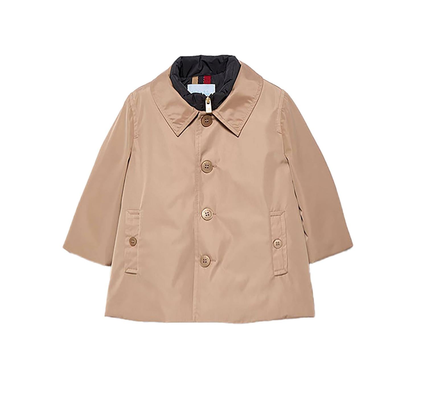 Abel & Lula Baby Trench Coat With Interior Vest in camel - item