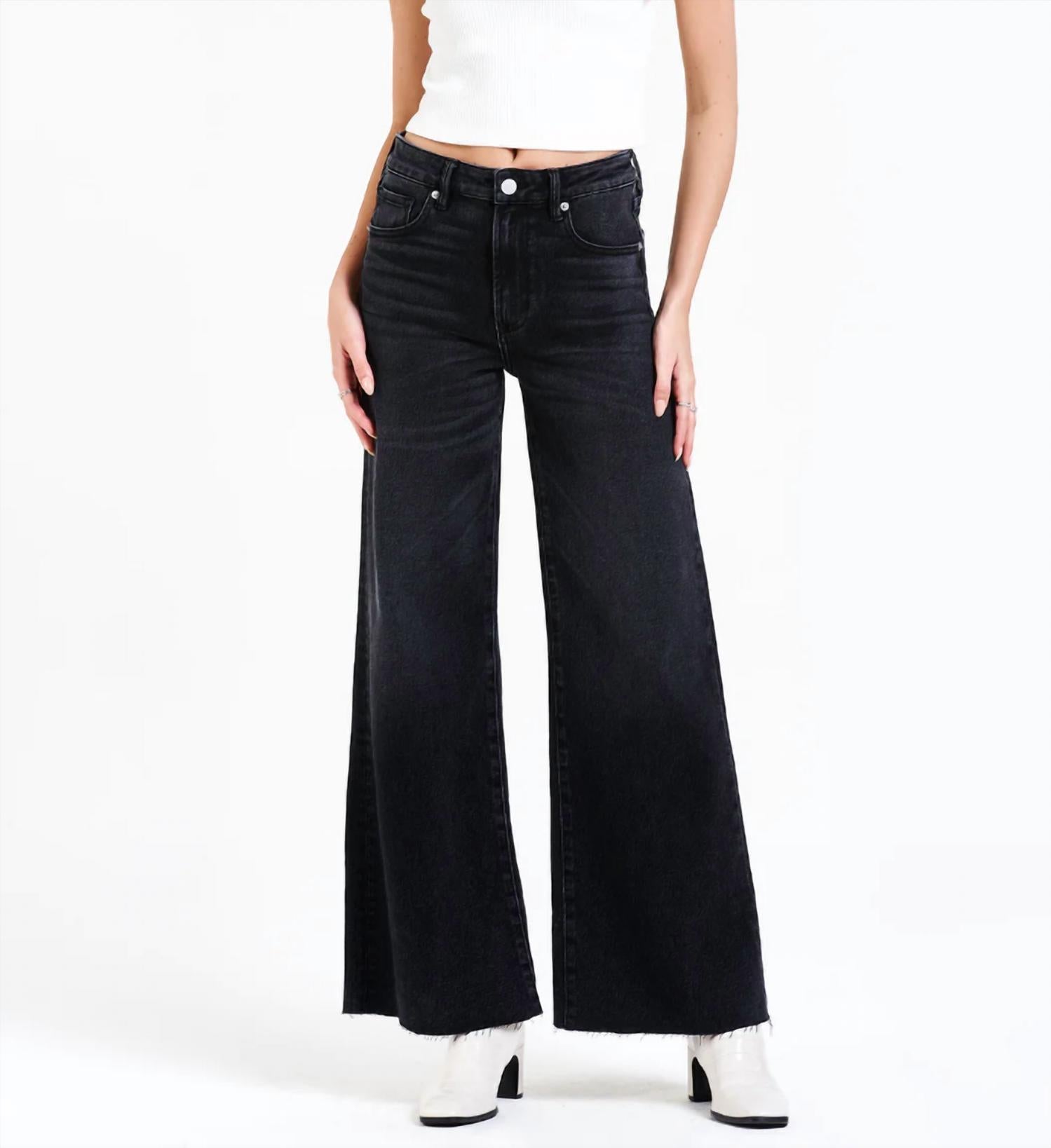 Dear John Denim - Fiona Super High Rise Wide Leg Jeans