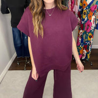 See And Be Seen - Call My Jet Textured Top