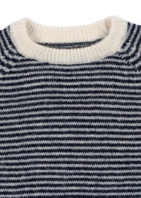 Konges Sløjd Kids' Berle Knit Sweater in blue butter - kids' sweater - alternate view