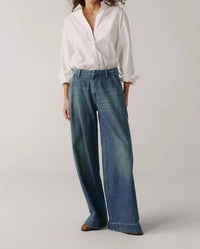Warp + Weft - Venetian Wide Leg Trouser