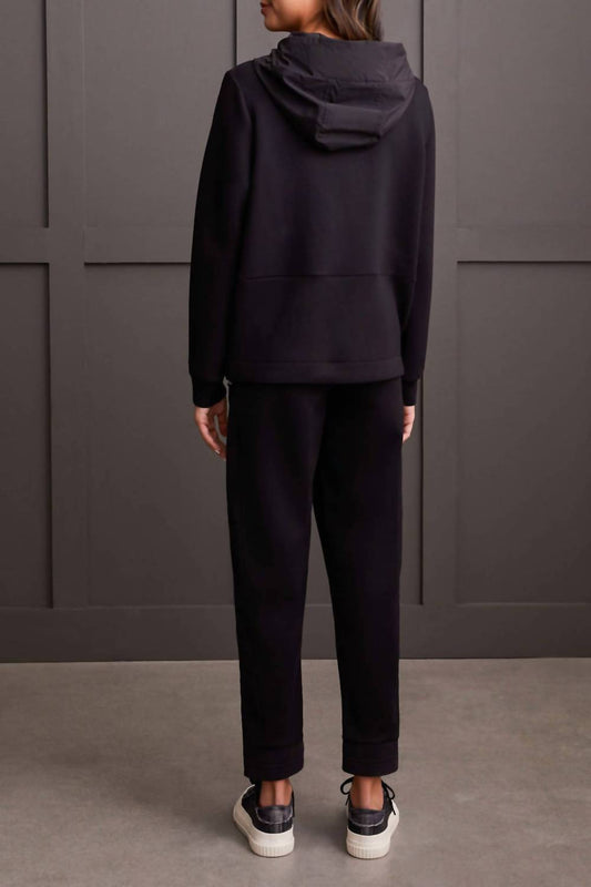 Tribal - Scuba Knit Hooded Zip Up Jacket