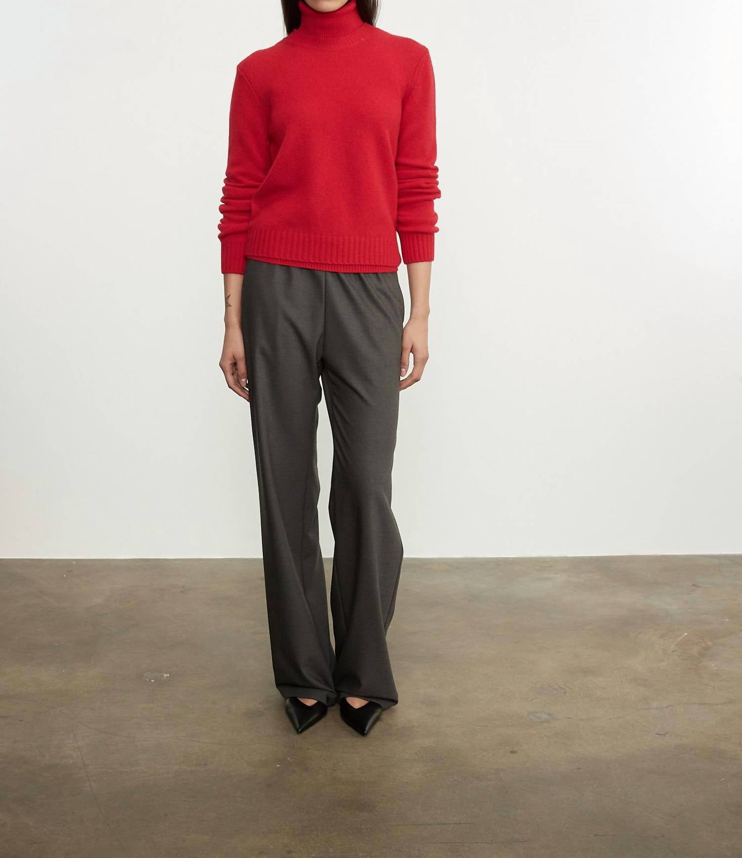Enza Costa - CASHMERE EASY LONG SLEEVE CREW TOP
