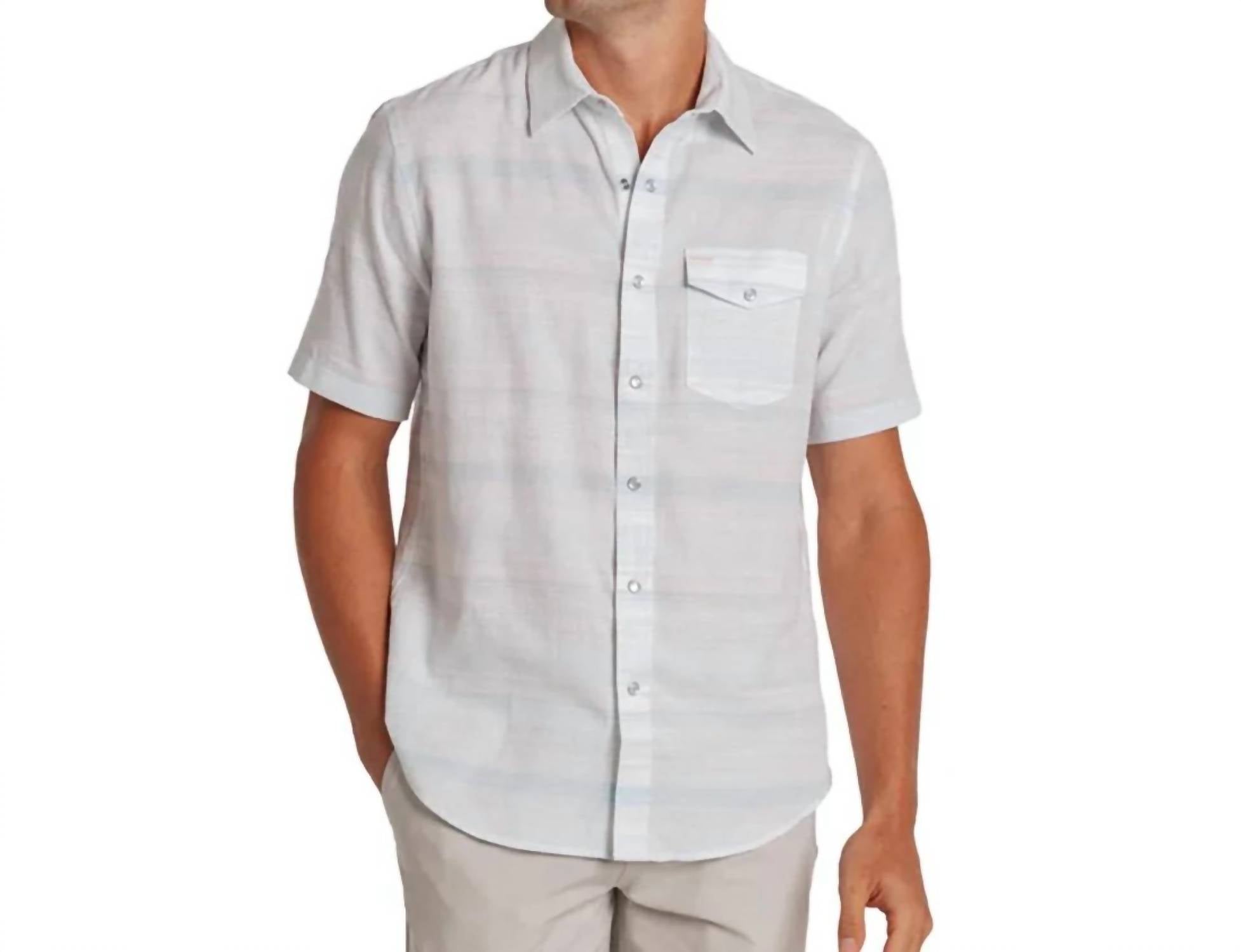 Criquet - Women's Hemp Stripe Pearl Snap Shirt
