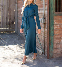 Adina Las Vegas - Button Down Tie Top Dress