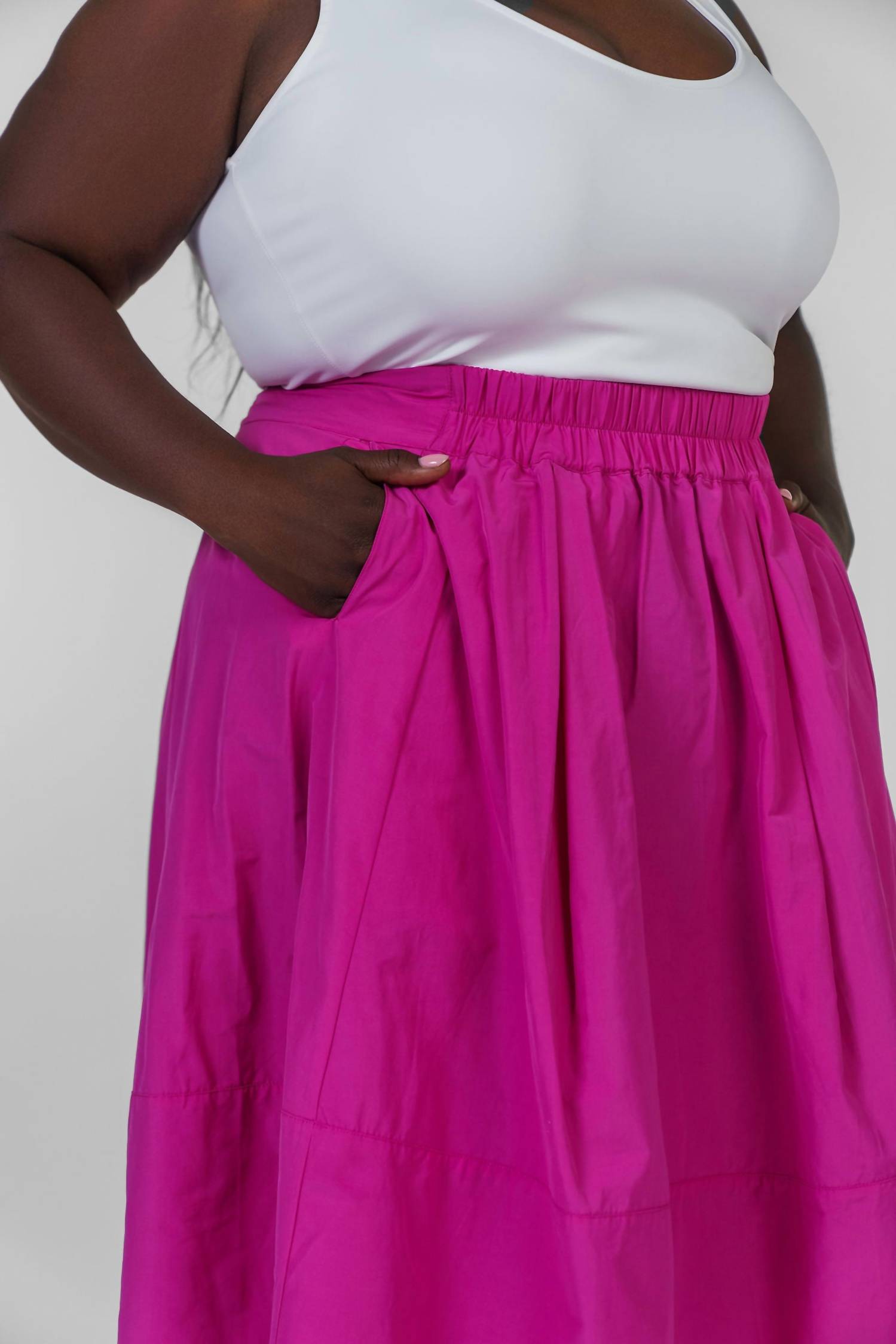 Bitte Kai Rand - Fukkura Poplin Skirt - Plus