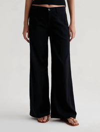 AG Jeans Caden Wide Leg Pants in black - women's pants