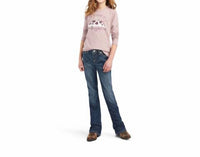 Roper - Girls' Real Dreamin Mood Log Sleeve Shirt