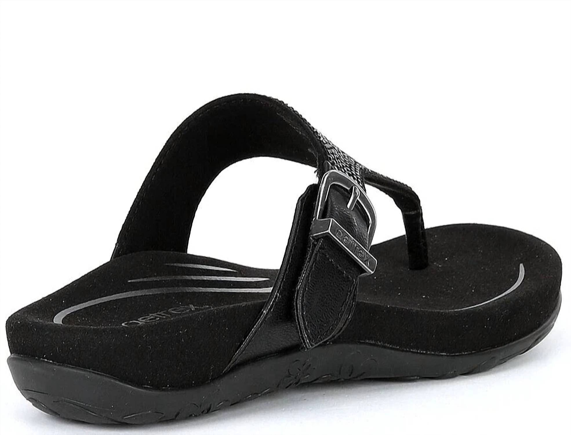 Aetrex - Women's Rae Sparkle Thong Sandal