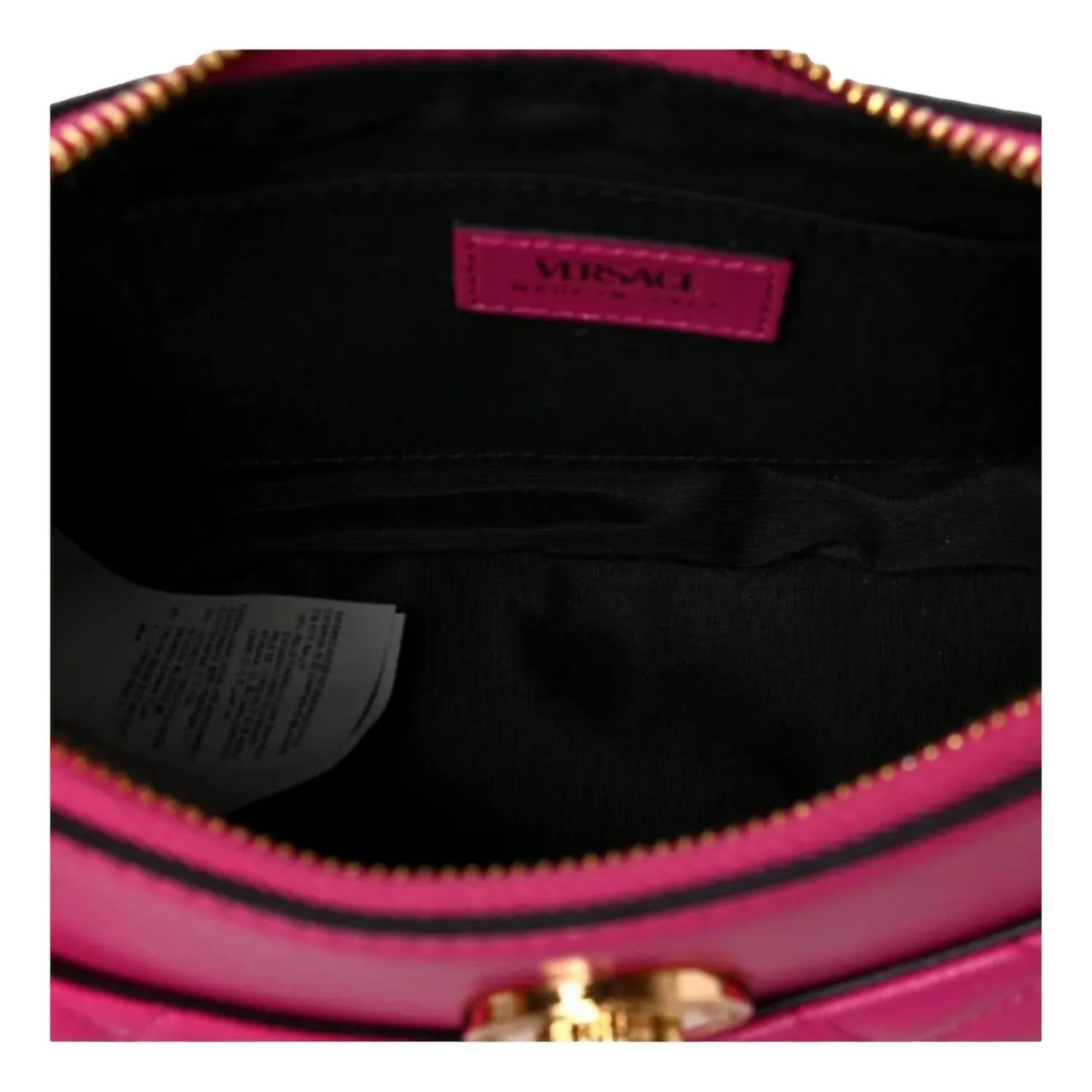 Versace - Women's La Medusa Half Moon Hobo Shoulder Crossbody Bag
