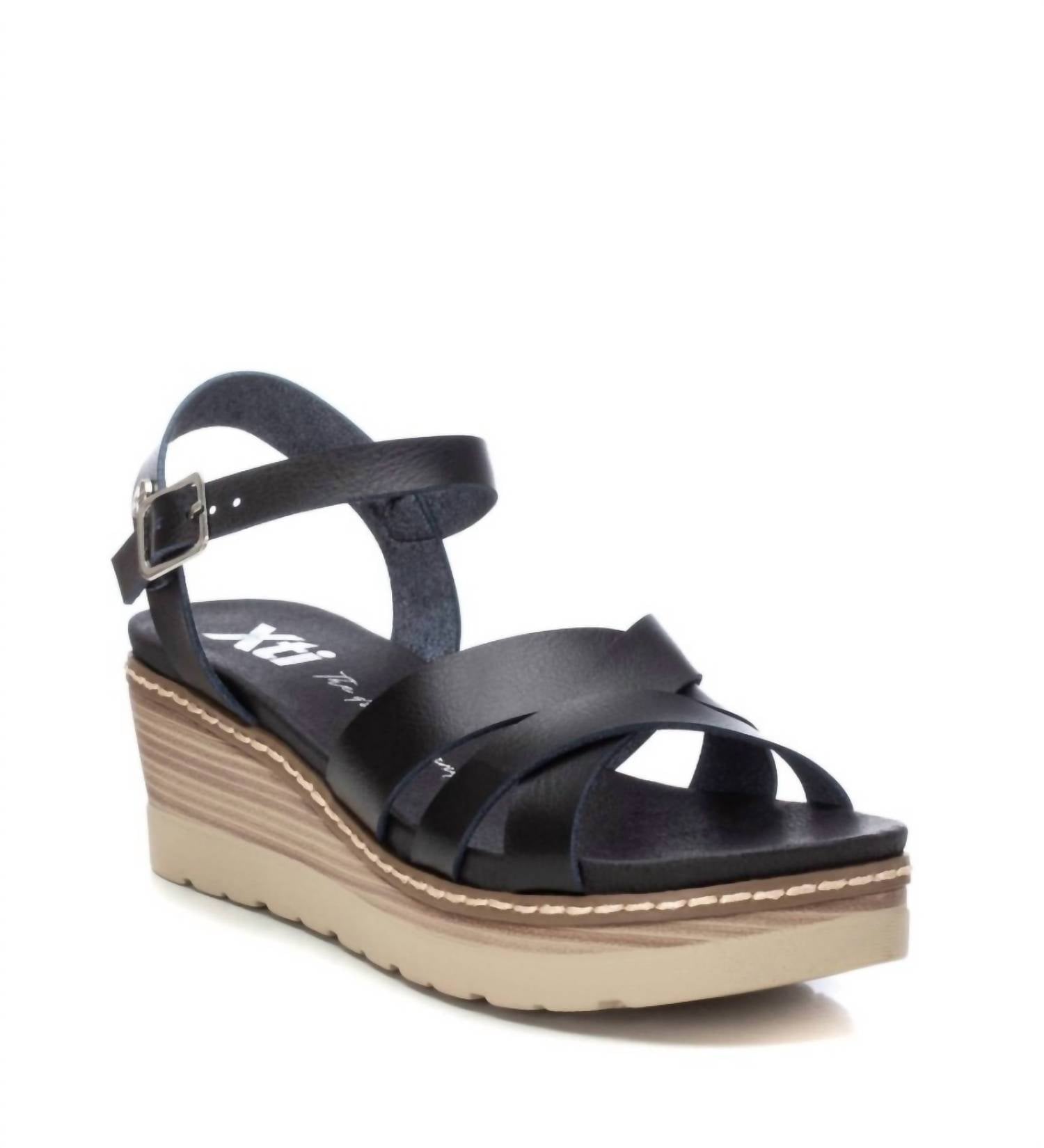 Xti - Women's Wedge Strappy Sandals
