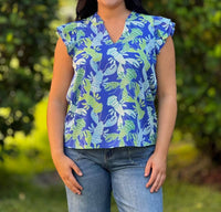 Mary Square - Leigh V-neck Top