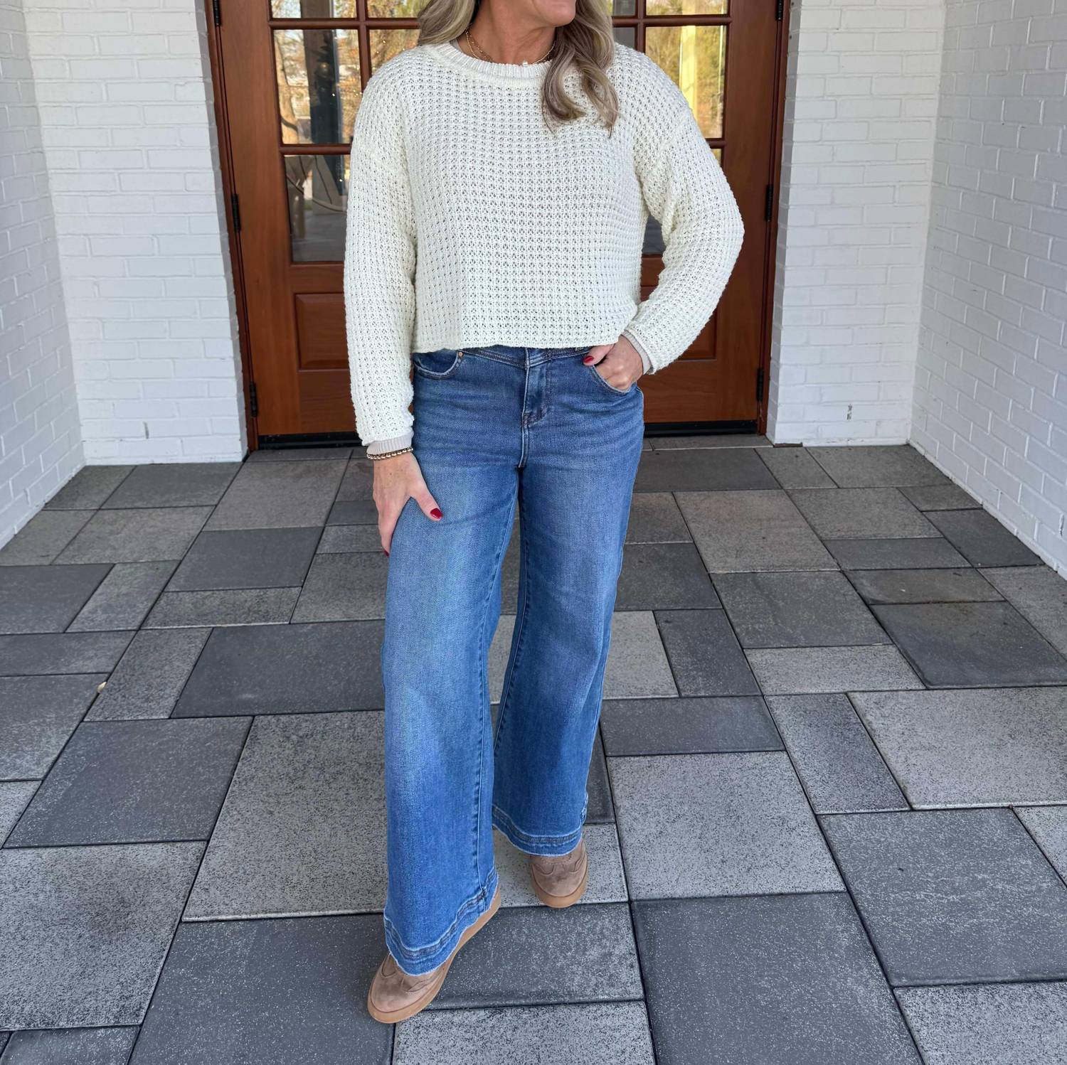 So Me - Christi Crochet Sweater