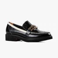 All Black - Women's Clip & Stitch Loafer