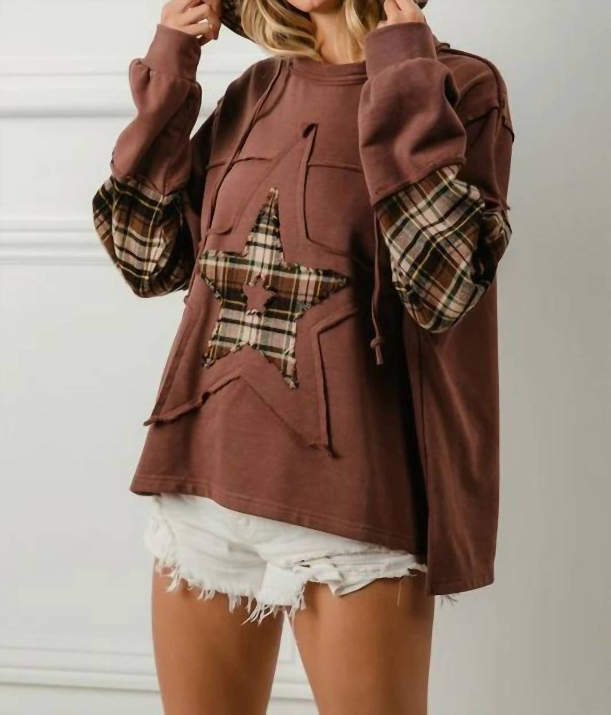 Bibi - Star Memories Long Sleeve Hooded Top