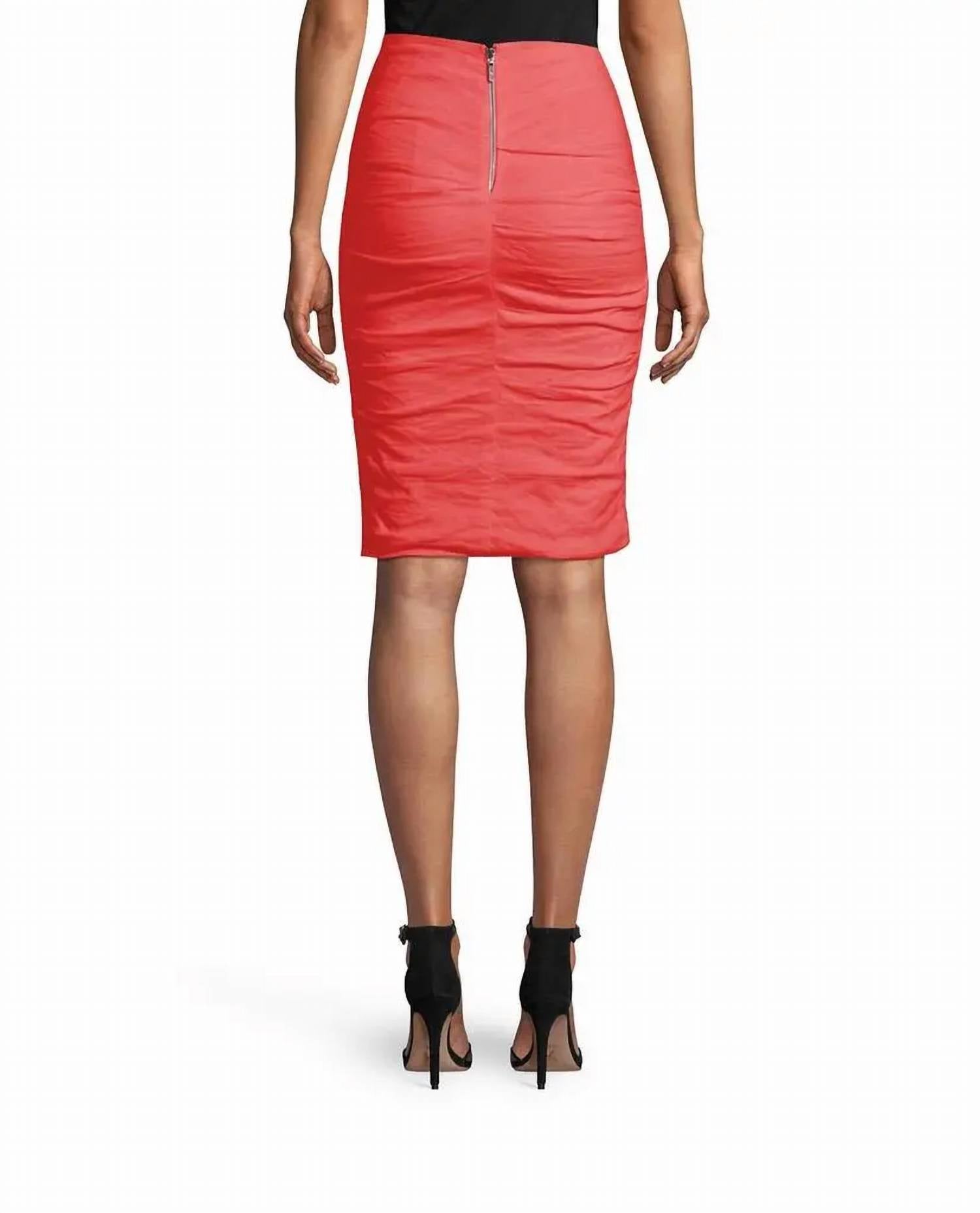 Nicole Miller - Cotton Metal Sandy Mini Skirt