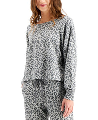 Jenni By Jennifer Moore - On Repeat Super Soft Crew Sleep Top